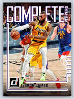 LeBron James 2023 2024 Panini Donruss Complete Players Series Mint Card #1