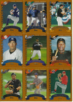 2002 Topps Traded Complete Mint Basic 165 Card Set with Jose Bautista Rookie