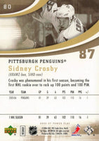 2006 2007 Upper Deck Power Play Hockey Series Complete Mint Basic 100 Card Set featuring Sidney Crosby and Alexander Ovechkin 2nd Year Cards Plus