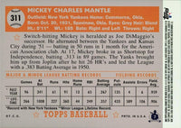 Mickey Mantle 2006 Topps Rookie of the Week Series Mint Card #25