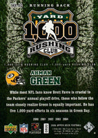 2006 Upper Deck Football 1,000 Yard Rushing Club Insert Set with LaDainian Tomlinson, Steven Jackson, Clinton Portis plus