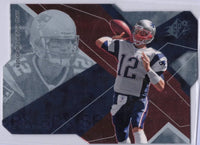 2008 Upper Deck SPx Football Die-Cut Series 90 Card Complete Basic Veteran Players Set Loaded with Stars and Hall of Famers