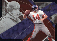 2008 Upper Deck SPx Football Die-Cut Series 90 Card Complete Basic Veteran Players Set Loaded with Stars and Hall of Famers