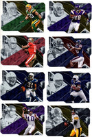 2008 Upper Deck SPx Football Die-Cut Series 90 Card Complete Basic Veteran Players Set Loaded with Stars and Hall of Famers