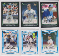 2008 Bowman Draft Picks and Prospects Complete Mint Set with Clayton Kershaw, Evan Longoria, Joey Votto, Max Scherzer and Chris Davis Rookie Cards Plus