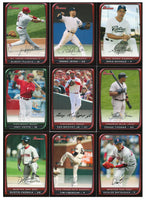 2008 Bowman Baseball Series Complete Mint Regular and Prospects 330 Card Set Loaded with Stars, Rookies and Hall of Famers