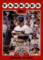 2008 Topps Opening Day Complete Mint Set with Mickey Mantle, Derek Jeter, Ken Griffey Jr. plus
