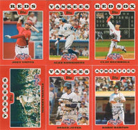 2008 Topps Opening Day Complete Mint Set with Mickey Mantle, Derek Jeter, Ken Griffey Jr. plus