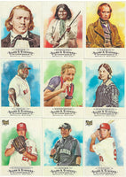 2009 Topps Allen and Ginter Complete Set with Shortprints (Baseball + History!)