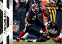 2010 Panini THREADS Football Complete Mint Basic Set with Brett Favre and Tom Brady PLUS