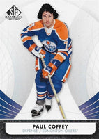2012 2013 Upper Deck SP Game Used Edition Hockey Series Complete 100 Card Set with Stars and Hall of Famers Wayne Gretzky, Bobby Orr, Mario Lemieux, Sidney Crosby and Alexander Ovechkin Plus