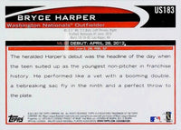 2012 Topps Traded Baseball Updates and Highlights Series Set with Bryce Harper Rookie Card