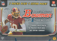 2013 Topps BOWMAN Football Series Blaster Box with Chance for LOADS of Rookie Cards