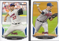 Atlanta Braves 2013 Bowman Complete Mint 11 Card Team Set