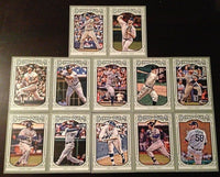 Detroit Tigers 2013 Topps GYPSY QUEEN Baseball Series Basic 12 Card Team Set with Stars and Hall of Famers Al Kaline, Ty Cobb and Justin Verlander with Avisail Garcia Rookie Card Plus