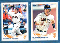San Francisco Giants 2013 Topps Complete 31 card team set with Buster Posey, Tim Lincecum+