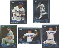 2013 Topps Chrome Traded Baseball Series Mint 55 Card Set Loaded with Rookies including Christian Yelich and Gerrit Cole Plus