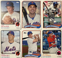 New York Mets 2014 Topps ARCHIVES Series 6 Card Team Set with Tom Seaver, David Wright and Travis d’Arnaud Rookie Card Plus