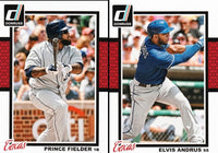 Texas Rangers 2014 Donruss Series Complete Mint Basic 6 Card Team Set with Nolan Ryan and Yu Darvish Plus