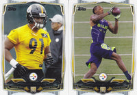 Pittsburgh Steelers 2014 Topps Complete 11 Card Team Set with Ben Roethlisberger Plus