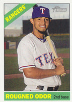 Texas Rangers 2015 Topps HERITAGE Series Complete Basic 10 Card Team Set with Elvis Andrus and Jurickson Profar Plus