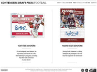 2017 Panini Contenders Draft Picks Collegiate Football Blaster Box with 2 Autographs per Box Possible PATRICK MAHOMES