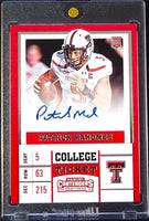2017 Panini Contenders Draft Picks Collegiate Football Blaster Box with 2 Autographs per Box Possible PATRICK MAHOMES