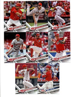 Cincinnati Reds 2017 Topps Regular Issue 20 Card Team Set with Joey Votto and Eugenio Suarez Plus