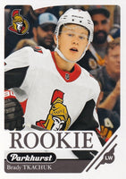 Ottawa Senators 2018 / 2019 Upper Deck PARKHURST Factory Sealed Team Set Featuring Brady Tkachuk Rookie Card #370
