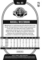 Houston Rockets 2020 2021 Hoops Factory Sealed Team Set Featuring Russell Westbrook and James Harden Plus