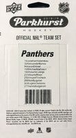Florida Panthers 2018 2019 Upper Deck PARKHURST Factory Sealed Team Set with Aleksander Barkov Plus