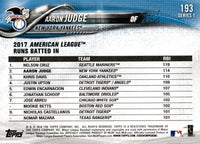 New York Yankees 2018 Topps Complete Mint Hand Collated 32 Card Team Set with 4 Different Aaron Judge 2nd Year Cards including his Future Stars All Star Rookie Cup Card