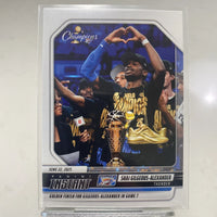 Shai Gilgeous-Alexander 2025 Panini Instant NBA Champions Series Mint Card #25
