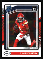 Xavier Worthy 2024 Panini Donruss Optic Rated Rookie Series Mint Card #300