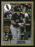 Jacob deGrom 2022 Topps Chrome Baseball 35th Anniversary Series Mint Card #87BC-7