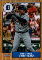 Miguel Cabrera 2022 Topps Chrome 1987 Topps Baseball Series Mint Card #87BC-3