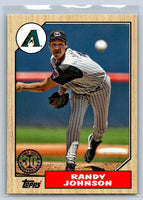 Randy Johnson 2017 Topps 1987 Topps Baseball 30th Anniversary Series Mint Card #87-37