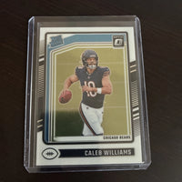 Caleb Williams 2024 Donruss Optic Football Series Mint Rated Rookie Card #201