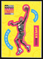 Shawn Kemp 1996 1997 Collector's Choice Super Action Stick-Ums Series Mint Card #S25