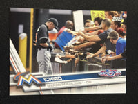 Ichiro Suzuki 2017 Topps Opening Day Stadium Signatures SSP SP Super Short Print Series Mint Card #SS7