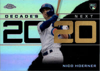 Nico Hoerner 2020 Topps Chrome Update Decade's Next Series Mint Card #DNC24