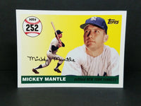 Mickey Mantle 2008 Topps Mickey Mantle Home Run History Series Mint Card #MHR252