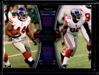 Ahmad Bradshaw and Jason Pierre-Paul 2012 Topps Paramount Pairs Series Mint Card #PA-BP