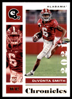 Devonta Smith 2021 Panini Chronicles Draft Picks Series Mint Rookie Card #6