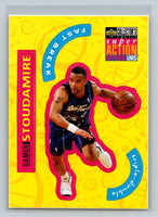 Damon Stoudamire 1996 1997 Collector's Choice Super Action Stick 'Ums Series Mint Card #S26