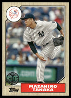 Masahiro Tanaka 2017 Topps 1987 Topps Baseball 30th Anniversary Series Mint Card #87-68