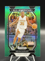 Kevin Durant 2024 2025 Panini Prizm Draft Picks All-American Green Series Mint Card #5