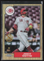 Joey Votto 2022 Topps Chrome 1987 Topps 35th Anniversary Series Mint Card #87BC-4