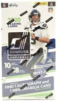 2020 Panini Donruss NFL Factory Sealed HOBBY BOX