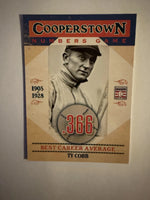 Ty Cobb 2013 Panini Cooperstown Collection Numbers Game Series Mint Card #15